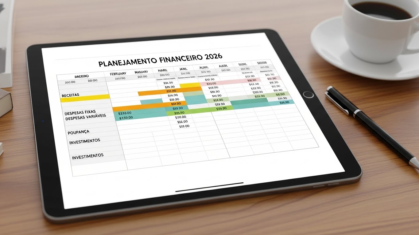 Como Organizar o Orçamento do Ano Inteiro Começando por Janeiro